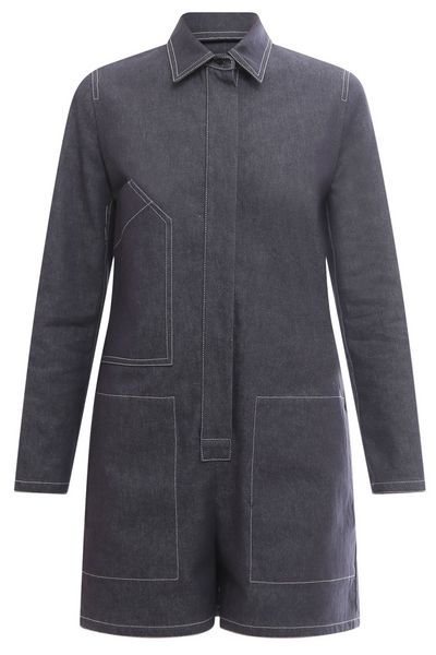 Max Mara Stitched Denim Jumpsuit