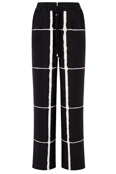 Kiton Checked Drawstring Pants