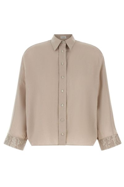 Brunello Cucinelli Long Sleeve Buttoned Shirt