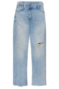 Allsaints Aki Distressed Wide-Leg Jeans