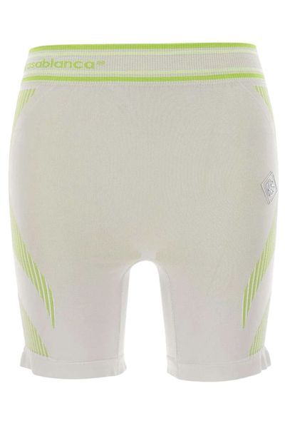 Casablanca Logo Detailed Stretched Shorts