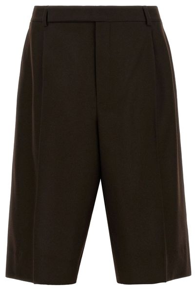 Saint Laurent Pleated Bermuda Shorts