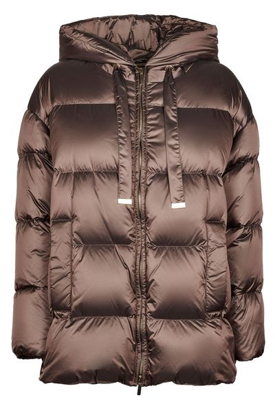 Max Mara The Cube Mtcnerine Hooded Quilted Down Jacket