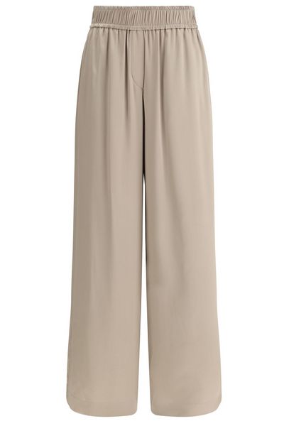 Brunello Cucinelli Palazzo Straight Leg Pants