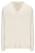 Prada Long-Sleeved V-Neck Jumper
