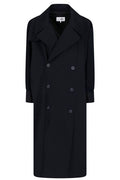 MM6 Maison Margiela Twill Trench Coat