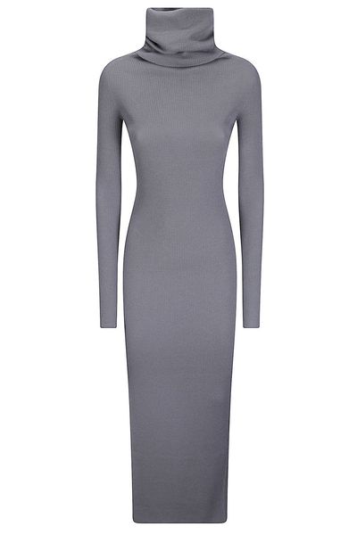 Rick Owens Ls Tube Knitted Dress