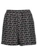 Burberry B Print Mid-Waisted Shorts