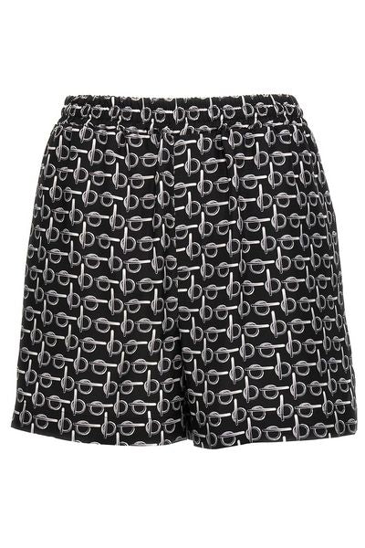 Burberry B Print Mid-Waisted Shorts