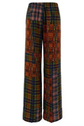 Dries Van Noten Patchwork Wide-Leg Pants