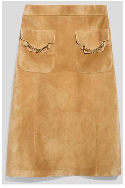 Gucci Chain Detail Skirt