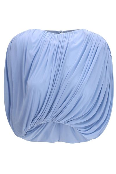 Magda Butrym Pleated Sleeveless Blouse