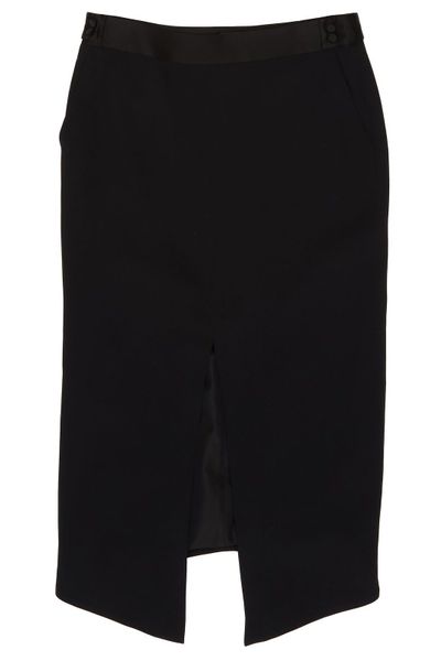 Tom Ford Slit-Detailed Midi Pencil Skirt