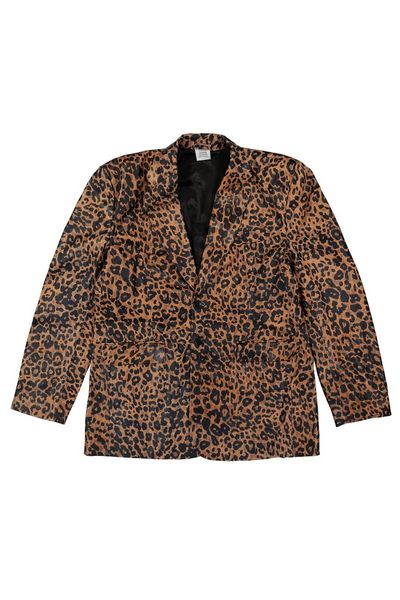 Vetements Leopard Printed Jacket