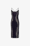 Roberto Cavalli Sequined Midi Dress