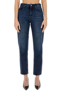 Dolce & Gabbana Logo Plaque Low-Rise Jeans
