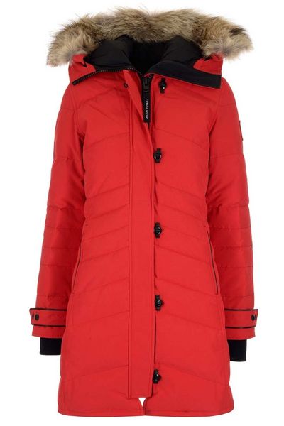 Canada Goose Lorette Logo Patch Parka