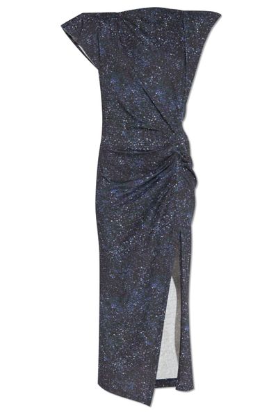 Isabel Marant Nadela Side Slit Maxi Dress