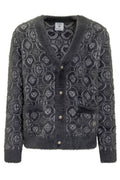 Casablanca Monogram Knitted Cardigan
