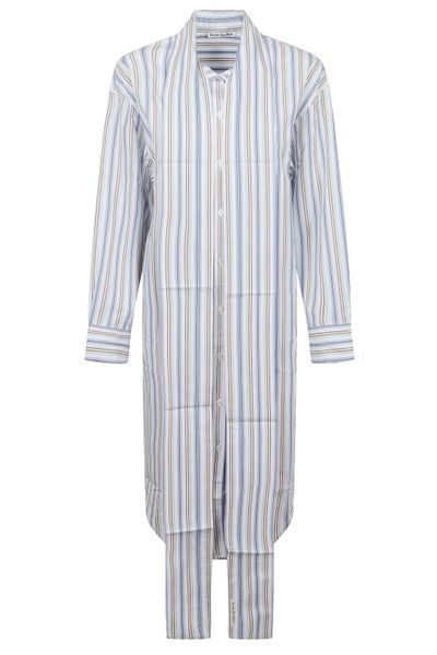 Acne Studios Striped Shirt Dress