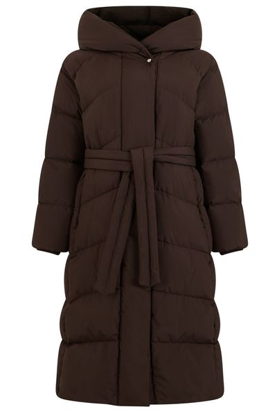 Moorer Belted Hooded Puffer Coat