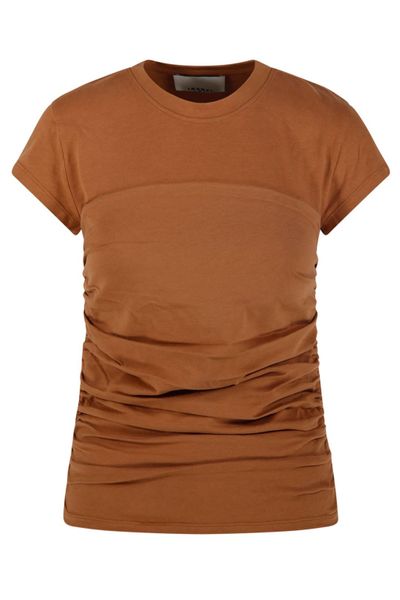 Isabel Marant Maelie Ruched Detailed T-Shirt