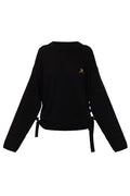 Ganni Side Drawstring Knitted Jumper