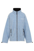 Miu Miu Check Zip-Up Jacket