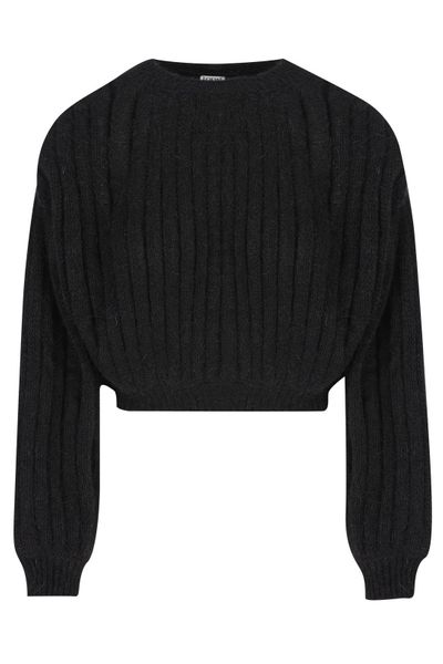 Loewe Balloon-Sleeved Knitted Jumper