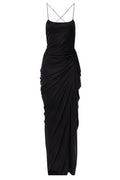 Versace Ruched Slip Dress