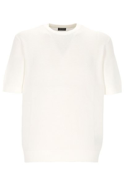 Zegna Crewneck Knitted Top