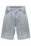 P.A.M. Contrast-Stitch Denim Shorts