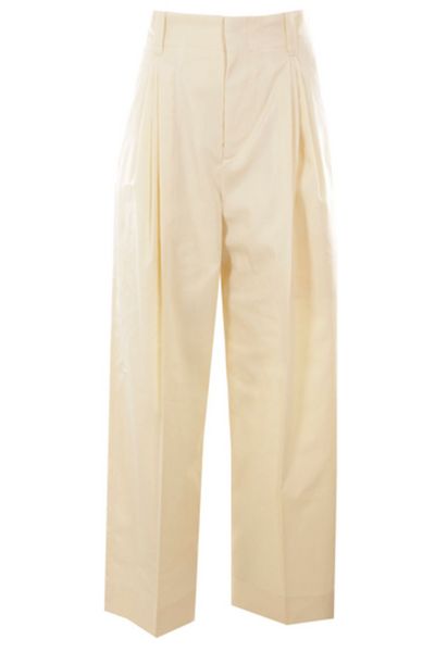 Bottega Veneta Pleated Wide Leg Trousers