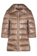 Herno Cleofe Cropped-Sleeve Down Jacket