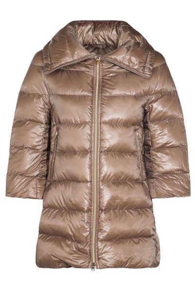 Herno Cleofe Cropped-Sleeve Down Jacket