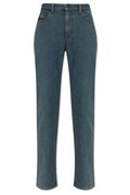 Burberry Mid-Rise Straight Jeans