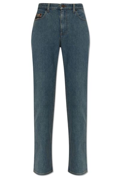 Burberry Mid-Rise Straight Jeans