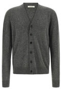 The Row V-Neck Button-Up Cardigan