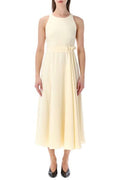 Givenchy Gathered Waist Midi Dress