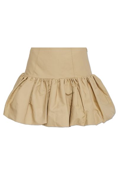 Ganni Gathered Mini Skirt