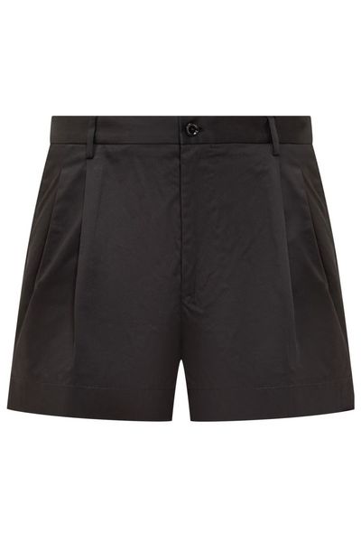 Dolce & Gabbana Pleated Gabardine Shorts