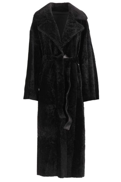 Arma Rien Belted Long Coat