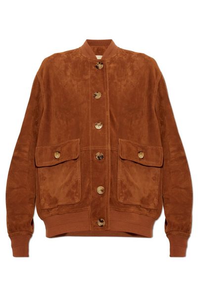 Valentino Button-Up Caban Jacket