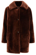 B&W Single-Breasted Coat