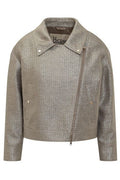 Herno Cropped Moto Jacket