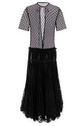 JW Anderson Mixed Lace Long Dress