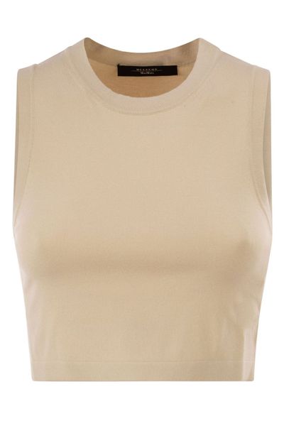 Weekend Max Mara Bombo Crewneck Knitted Top