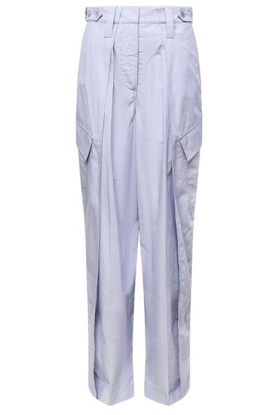 Stella McCartney Layered Chambray Cargo Trousers