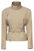 Bottega Veneta Long Sleeved Belted Jacket