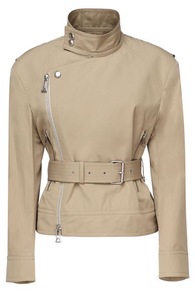 Bottega Veneta Long Sleeved Belted Jacket